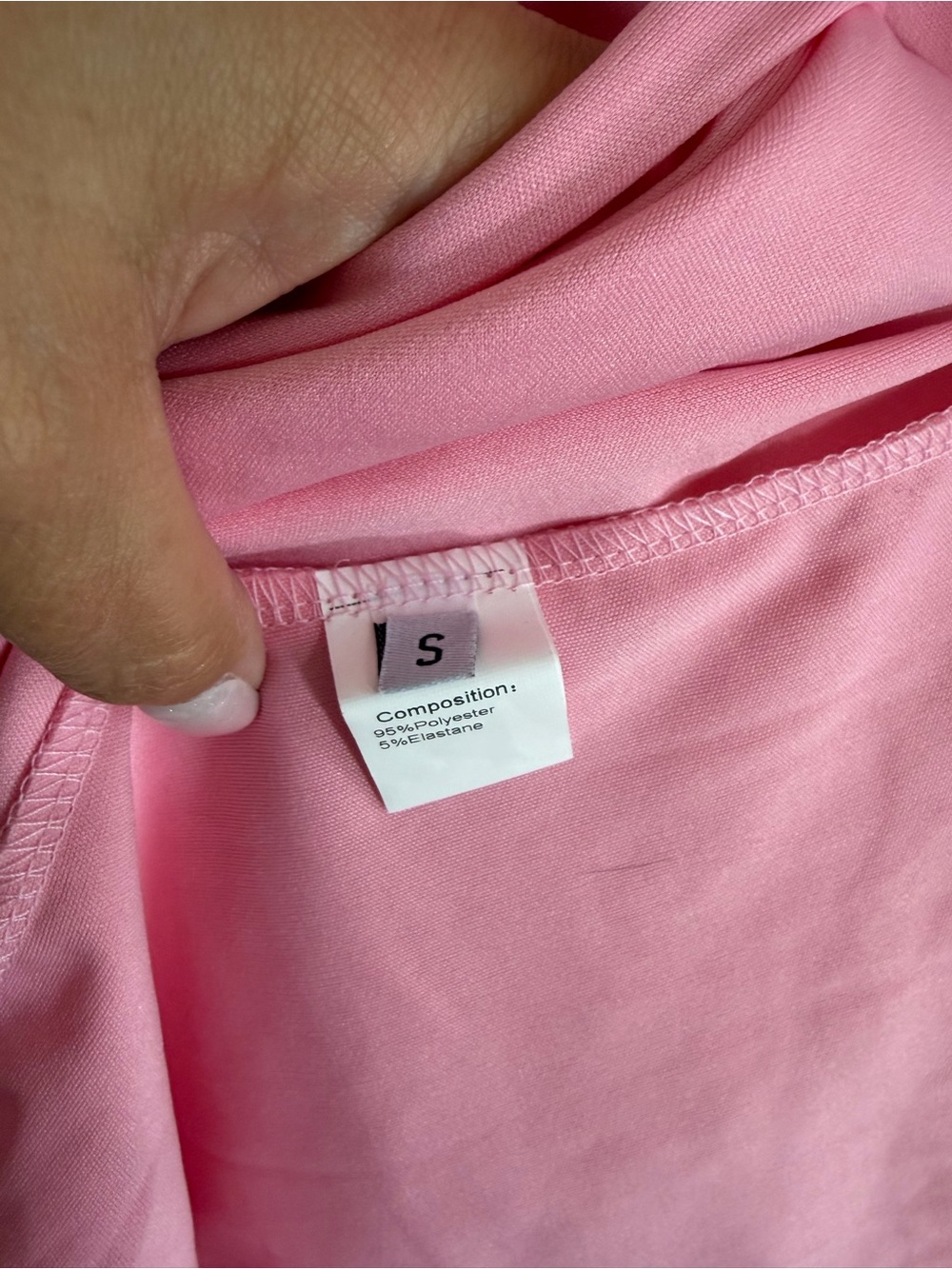 Bubblegum Pink Maxi Dress Side Slit Ruched Prom Dress NWT Small - Picture 4 of 8